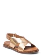 Sandal Matalapohjaiset Sandaalit Gold Sofie Schnoor