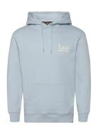 Core Hoodie Tops Sweat-shirts & Hoodies Hoodies Blue Lee Jeans