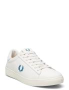 Spencer Mesh/Lthr Matalavartiset Sneakerit Tennarit White Fred Perry