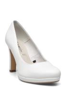 Women Court Sho Shoes Heels Pumps Classic White Tamaris