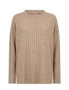 Sc-Ane Tops Knitwear Jumpers Beige Soyaconcept