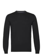 Basic Crewneck Knit Tops Knitwear Round Necks Black Tom Tailor