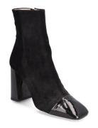 Amelia Shoes Boots Ankle Boots Ankle Boots With Heel Black Custommade