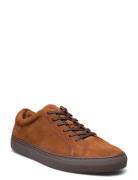 Jermain Suede Trainer Matalavartiset Sneakerit Tennarit Brown Polo Ral...