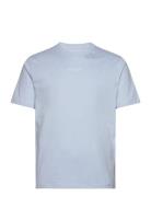 T-Shirts Short Sleeve Tops T-shirts Short-sleeved Blue Marc O'Polo