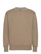 Gant Icon C-Neck Tops Sweat-shirts & Hoodies Sweat-shirts Beige GANT