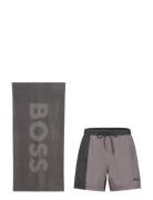 Beach Set Uimashortsit Grey BOSS