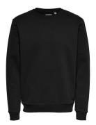 Onsceres Crew Neck Noos Tops Sweat-shirts & Hoodies Sweat-shirts Black...