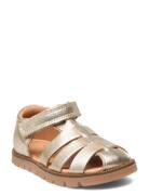 Bisgaard Beka Shoes Summer Shoes Sandals Gold Bisgaard