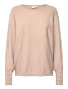 Fqflow-Pullover Tops Knitwear Jumpers Beige FREE/QUENT