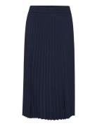 Kaleandra Skirt Polvipituinen Hame Blue Kaffe