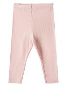 Rib Leggings Maddy Bottoms Leggings Pink Wheat