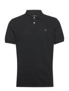 Polos Short Sleeve Tops Polos Short-sleeved Black Marc O'Polo