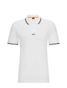 Pchup Tops Polos Short-sleeved White BOSS