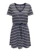 Onlmay S/S V-Neck Short Dress Jrs Noos Lyhyt Mekko Blue ONLY