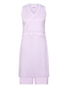 Paris Sl Dress Lyhyt Mekko Purple Daily Sports