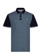 Jqrd Front Intrlck P Tops Polos Short-sleeved Navy Original Penguin