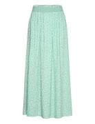 Onlvenedig Aop Life Long Skirt Wvn Noos Pitkä Hame Green ONLY