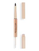 Revolution Fluffy Brow Filter Duo Ash Brown Kulmakynä Meikki Brown Mak...