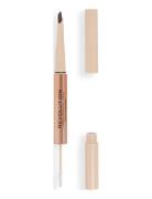 Revolution Fluffy Brow Filter Duo Medium Brown Kulmakynä Meikki Brown ...