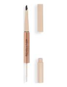 Revolution Fluffy Brow Filter Duo Granite Kulmakynä Meikki Black Makeu...