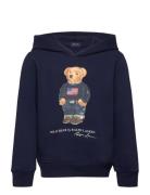 Polo Bear Fleece Hoodie Tops Sweat-shirts & Hoodies Hoodies Navy Ralph...