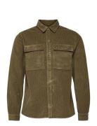 Utility Shirt Tops Overshirts Green Revolution