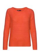 Onlgeena Xo L/S Pullover Knt Tops Knitwear Jumpers Orange ONLY