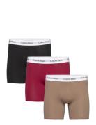 Boxer Brief 3Pk Bokserit Black Calvin Klein