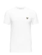 Martin Ss T-Shirt Sport T-shirts Short-sleeved White Lyle & Scott Spor...