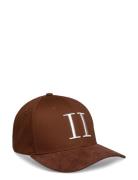 Baseball Cap Suede Ii Accessories Headwear Caps Brown Les Deux