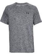 Ua Tech 2.0 Ss Tee Sport T-shirts Short-sleeved Grey Under Armour