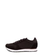 Ydun Suede Mesh Ii Matalavartiset Sneakerit Tennarit Black WODEN