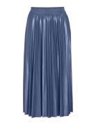 Vinitban Midi Skirt - Noos Polvipituinen Hame Blue Vila