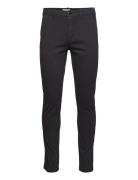 Superflex Chino Pants Bottoms Trousers Chinos Black Lindbergh