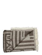 Lima Home Textiles Cushions & Blankets Blankets & Throws Grey Silkebor...