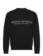 Sweatshirts Tops Sweat-shirts & Hoodies Sweat-shirts Black Armani Exch...