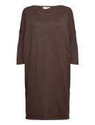 Milasz R-N Dress Polvipituinen Mekko Brown Saint Tropez