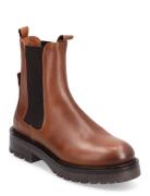 Katelyn Shoes Chelsea Boots Brown Pavement