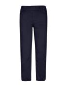 Sc-Nadira Bottoms Trousers Straight Leg Navy Soyaconcept