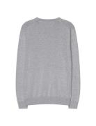 H-Pullover 1/1 Arm Tops Knitwear Round Necks Grey Seidensticker