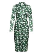 Ivana Dress 14569 Polvipituinen Mekko Green Samsøe Samsøe