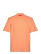 Dapolino Designers T-shirts Short-sleeved Orange HUGO