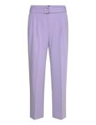 Tapiah Bottoms Trousers Straight Leg Purple BOSS