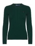 Cable-Knit Wool-Cashmere Sweater Tops Knitwear Jumpers Green Polo Ralp...