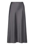 Skirt Maria Polvipituinen Hame Grey Lindex