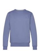 Double Knit Crew Tops Sweat-shirts & Hoodies Sweat-shirts Blue Hackett...