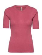 Sc-Dollie Tops Knitwear Jumpers Pink Soyaconcept