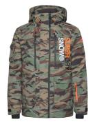 Ski Ultimate Rescue Jacket Sport Sport Jackets Khaki Green Superdry Sp...