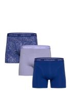 Cotton Stretch Boxer 3P Bokserit Blue Björn Borg